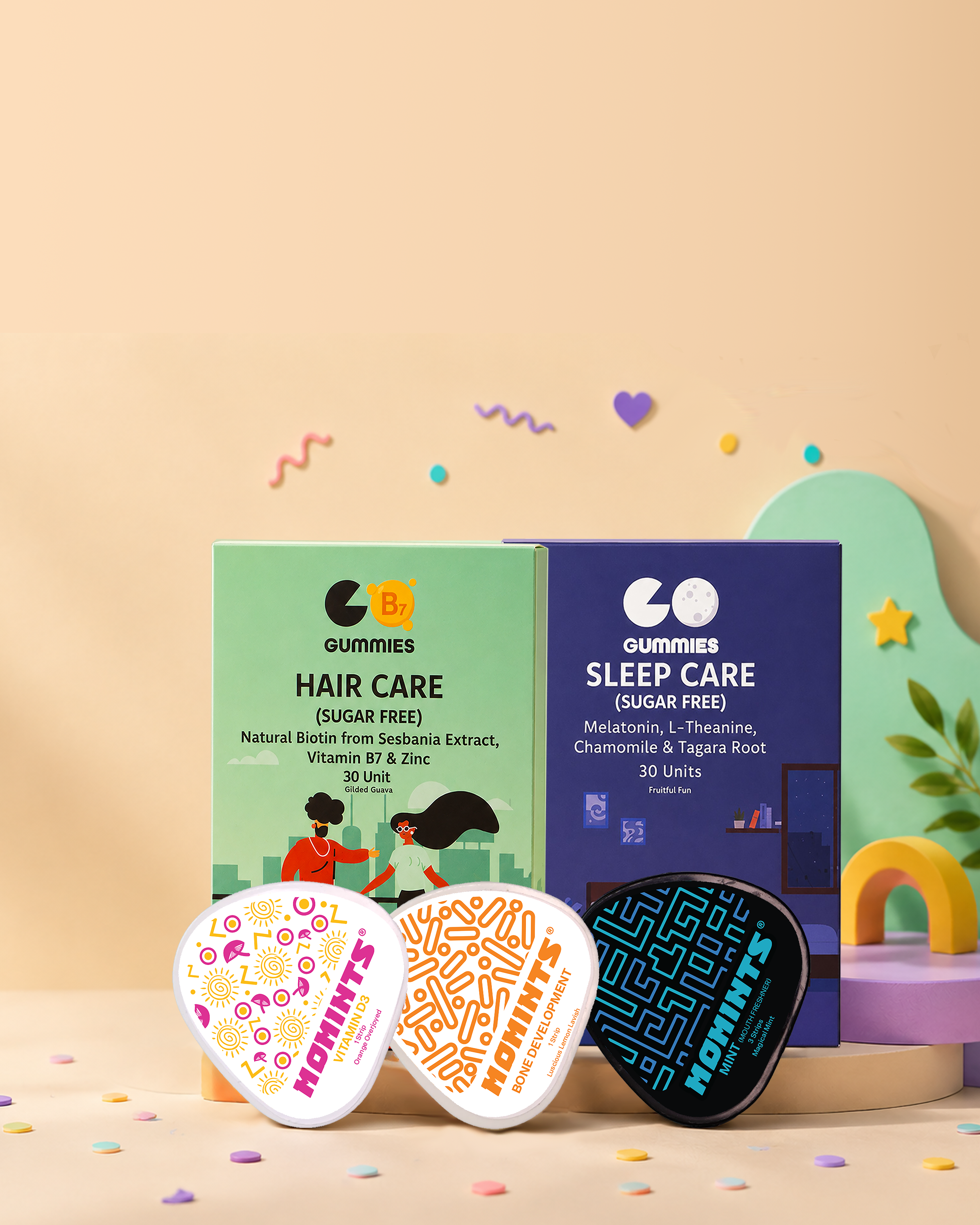 Go Gummies and MoMints bundle